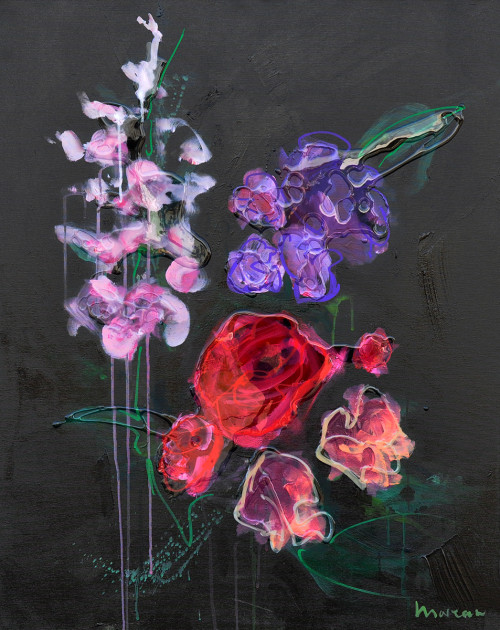 Eva Moreau + Fleurs de Jardin